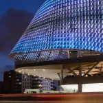 The Ceramic-Skinned Roig Arena by HOK and ERRE Arquitectura