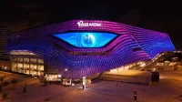 The Ceramic-Skinned Roig Arena by HOK and ERRE Arquitectura