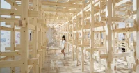 Sou Fujimoto—the Primordial Future Forest exhibition—Mori Art Museum—Tokyo