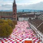 Basel Reveals Its First City-Scale Cloth Installation – The BIGNIK Project by the Riklin Brothers