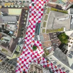 Basel Reveals Its First City-Scale Cloth Installation – The BIGNIK Project by the Riklin Brothers