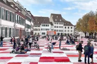 Basel Reveals Its First City-Scale Cloth Installation – The BIGNIK Project by the Riklin Brothers