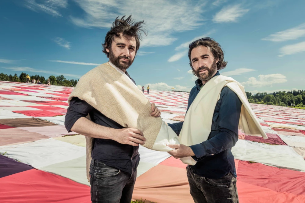 Basel Reveals Its First City-Scale Cloth Installation, The BIGNIK Project 11 Basel Reveals Its First City-Scale Cloth Installation – The BIGNIK Project by the Riklin Brothers