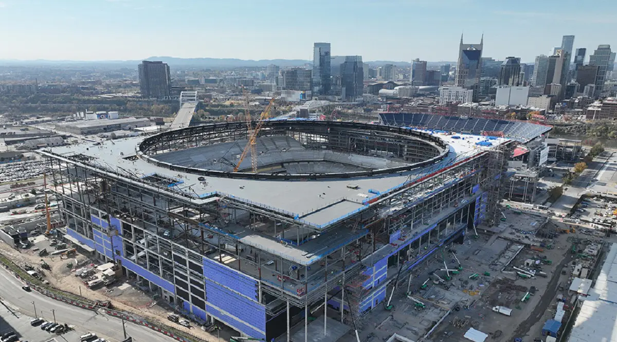 $2.1B New Nissan Stadium Nears Completion in Nashville 7 Nissan Stadium, Tennessee Titans