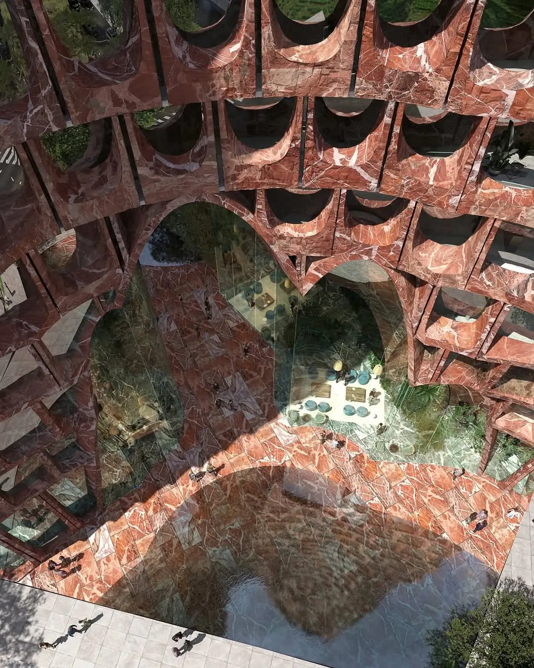 Tirana Hive Concept Visualized by Snøhetta 6 snohetta tirana hive