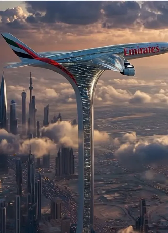 580-Meter Emirates Air Hotel Proposed for Dubai Skyline 6 580-Meter Emirates Air Hotel Proposed for Dubai Skyline