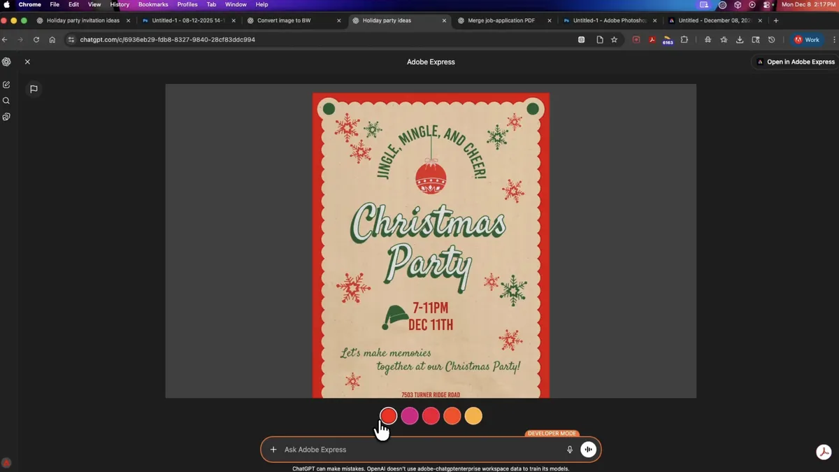 Adobe Photoshop, Express & Acrobat Come to ChatGPT with Free Access 11 Adobe Photoshop Comes to ChatGPT with Free Access