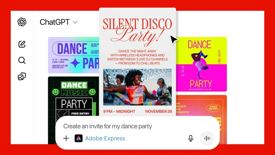 Adobe Photoshop, Express & Acrobat Come to ChatGPT with Free Access 7 Adobe Photoshop Comes to ChatGPT with Free Access