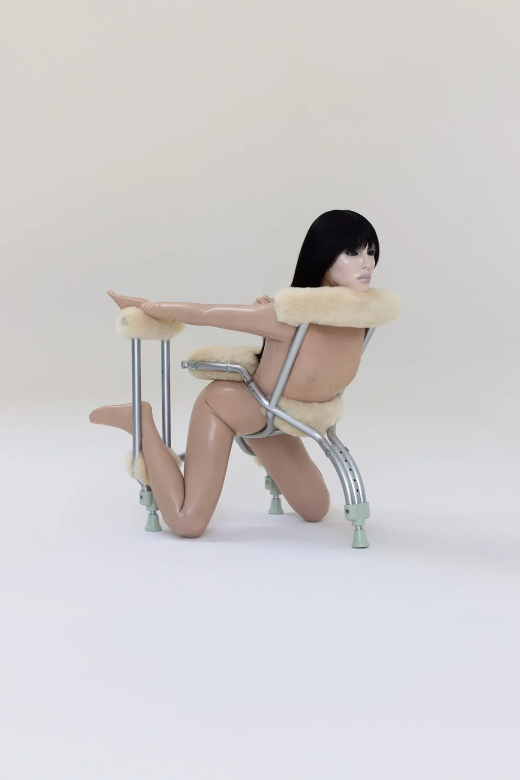 Bianca Censori’s BIO POP Explores Contortionist Furniture Through Bodily Constraint