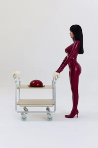 Bianca Censori’s BIO POP Explores Contortionist Furniture Through Bodily Constraint