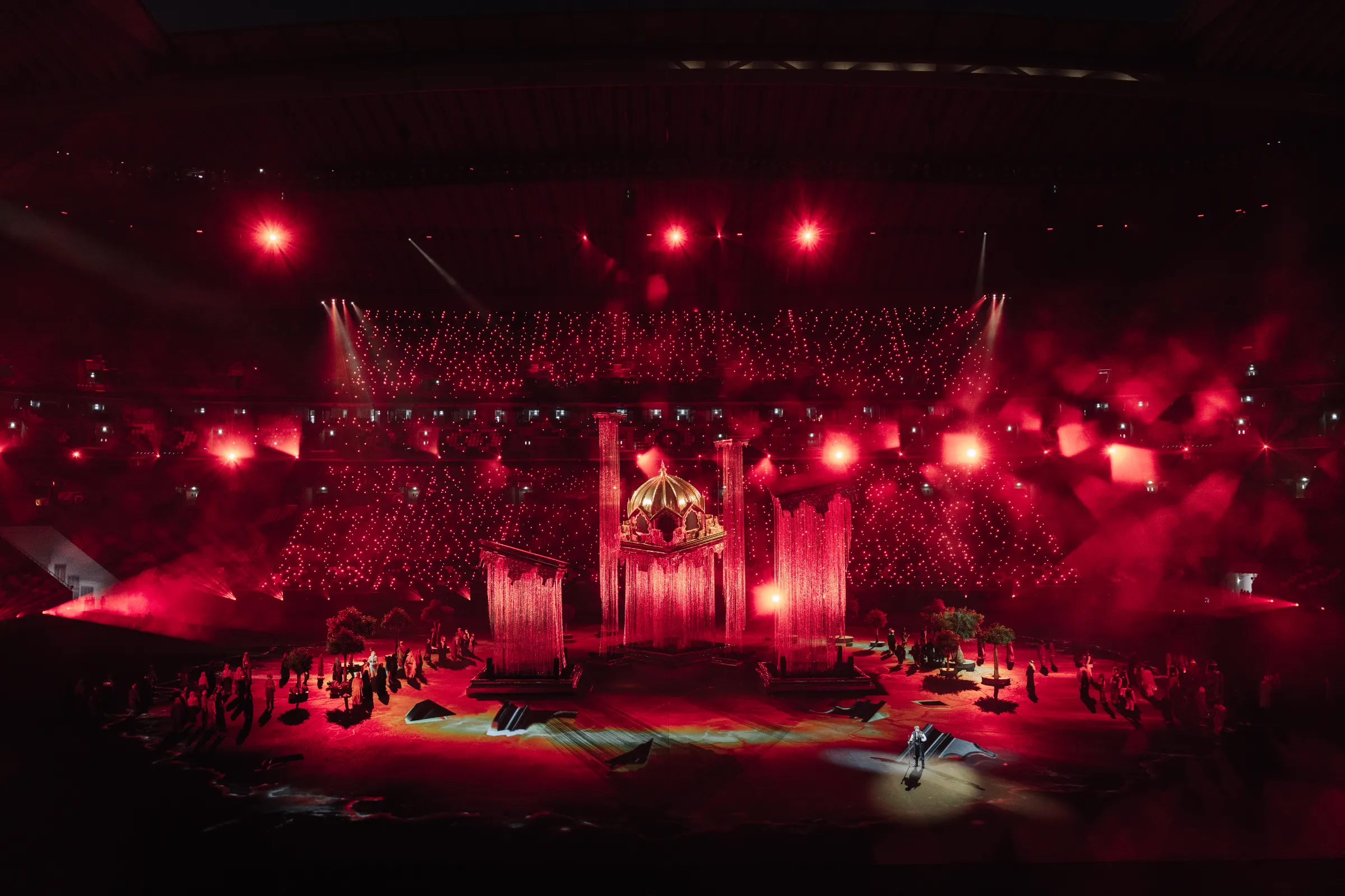FIFA Arab Cup 2025 Stage, Sila Sveta, stage design