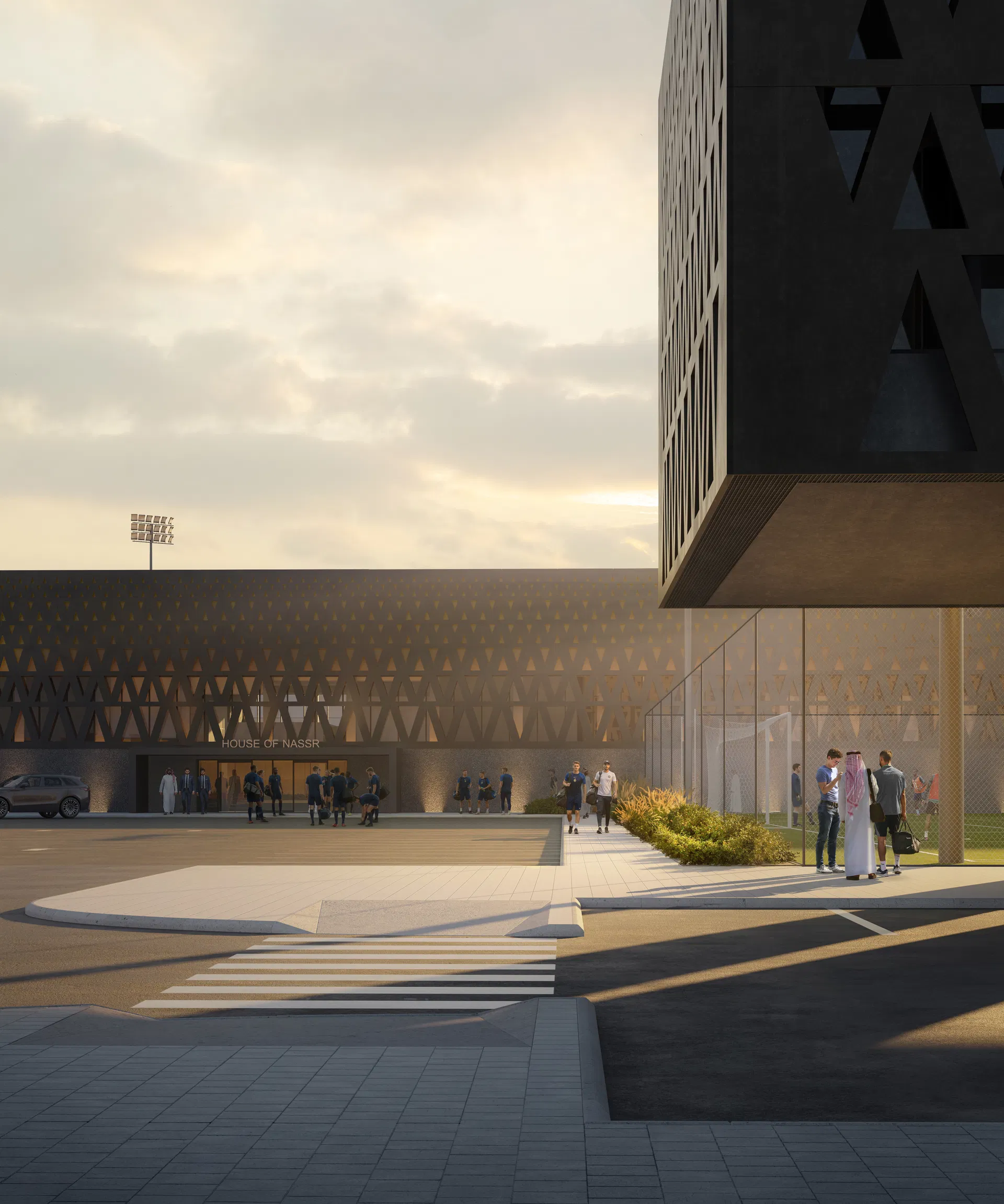 OODA Unveils the House of Nassr Sports Complex in Riyadh 12 OODA, the House of Nassr Sports Complex in Riyadh