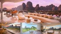 LS Hotel (Guilin Liangsu), hotel with an Avatar-like view, China