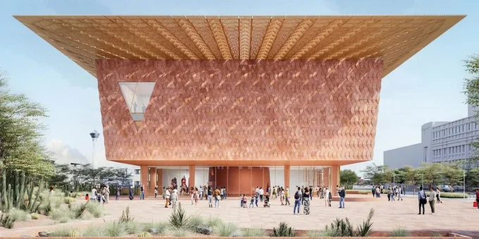 Las Vegas Museum of Art by Kéré Architecture & SOM, Las Vegas