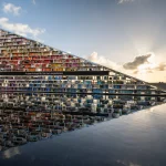 Miami Art Week 2025, Rotating bookshelf, Library of Us