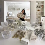 Miami Art Week 2025, Rotating bookshelf, Library of Us