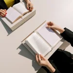 Miami Art Week 2025, Rotating bookshelf, Library of Us
