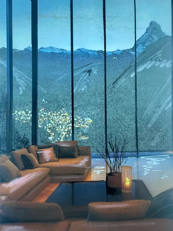 Zermatt, Matterhorn mountain, Lina Peak, 260-meter tower