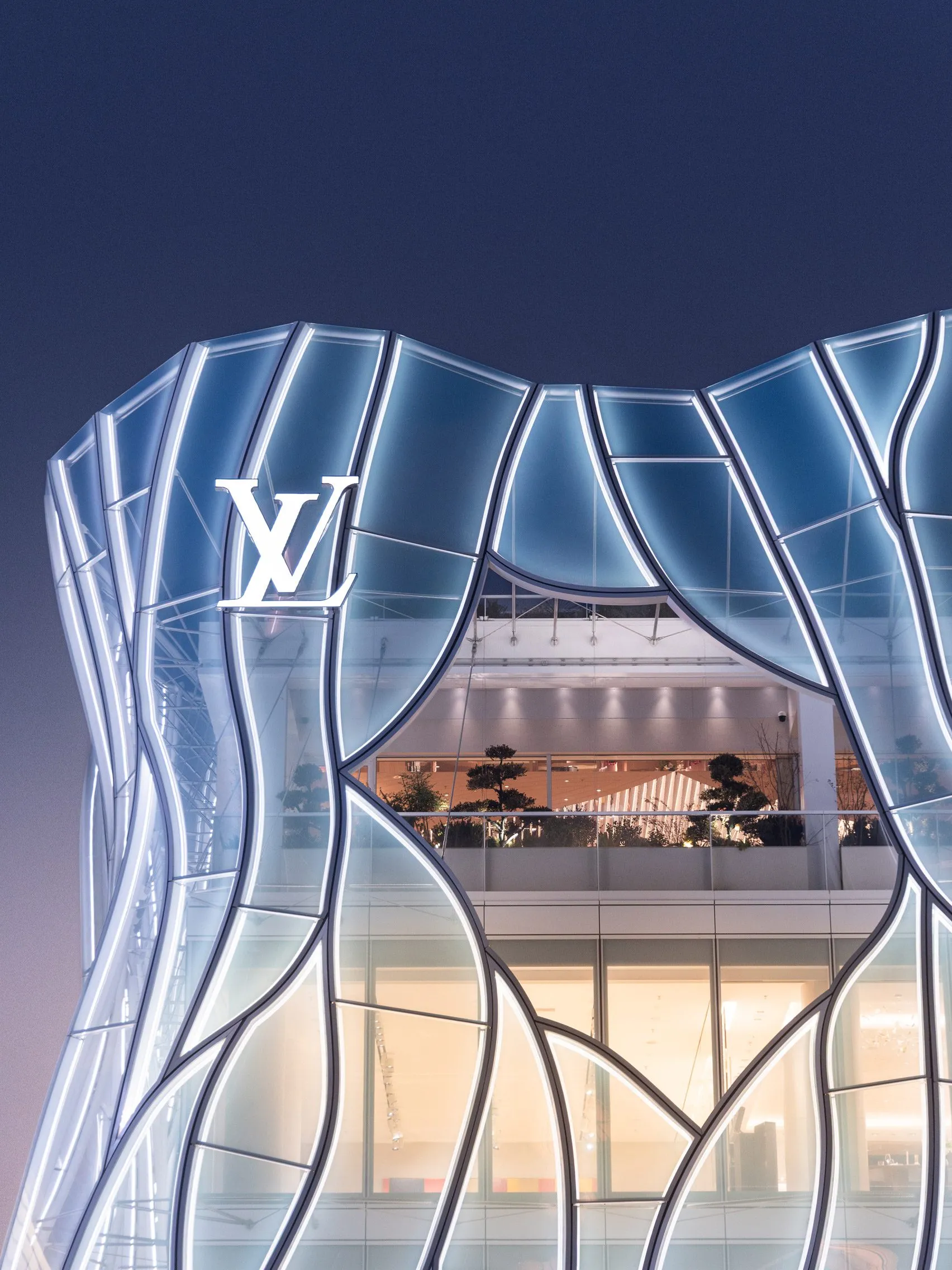 Louis Vuitton Sanlitun Flagship in Beijing Designed by Jun Aoki
