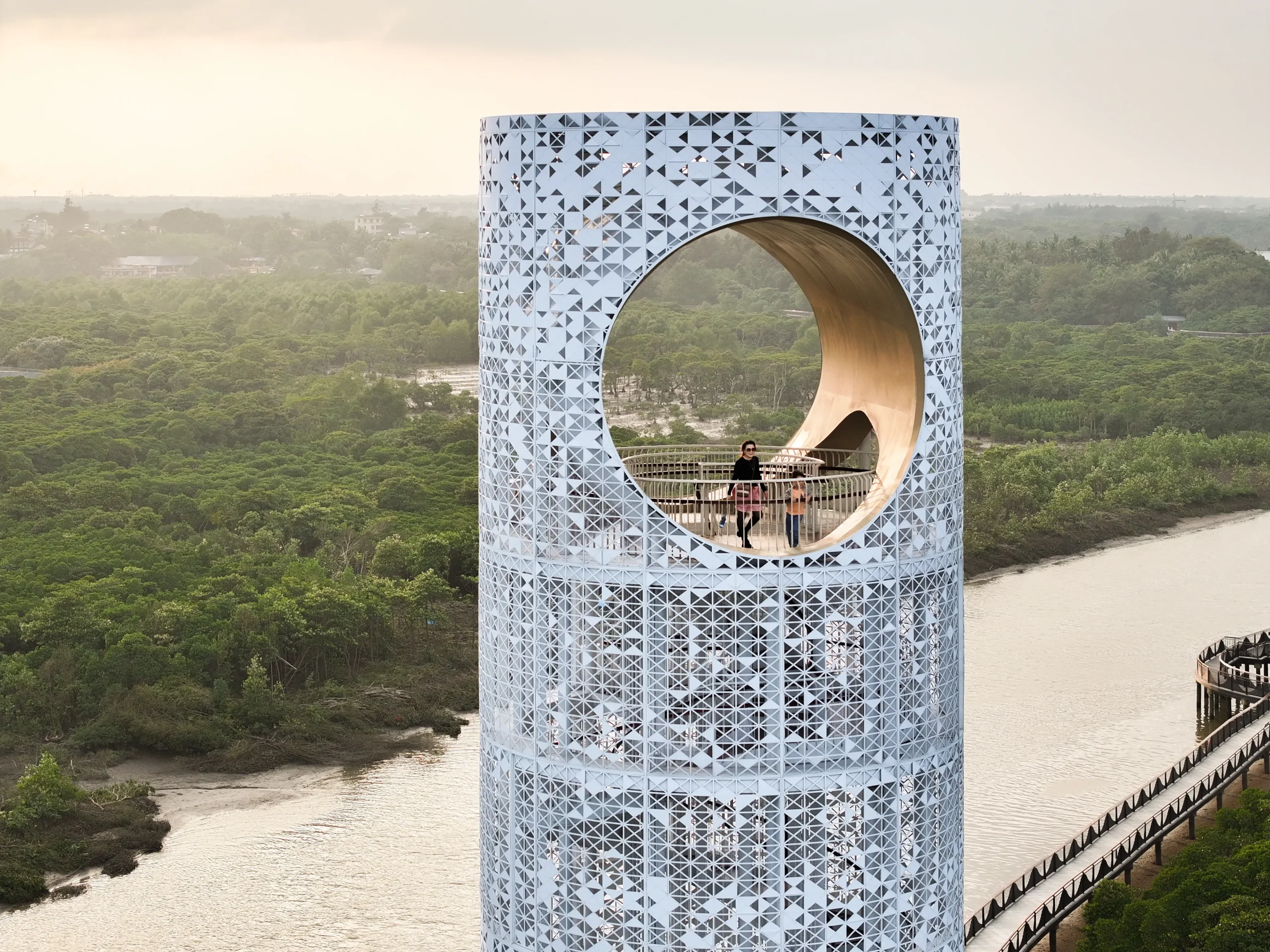 SCUT, Lunar Tower, Hainan’s National Mangrove Reserve