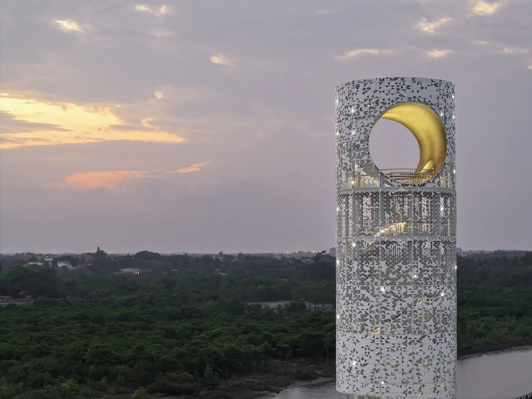 SCUT, Lunar Tower, Hainan’s National Mangrove Reserve