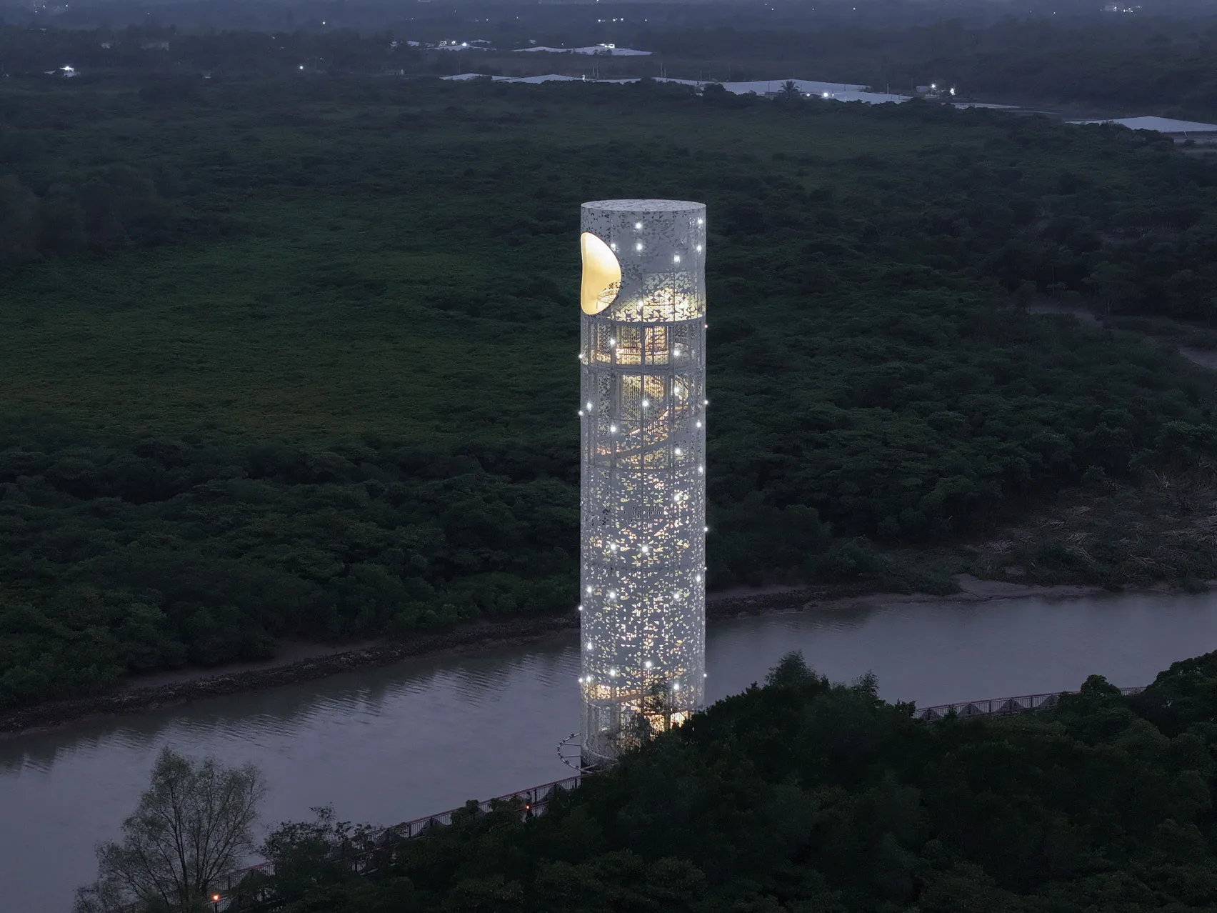 SCUT, Lunar Tower, Hainan’s National Mangrove Reserve
