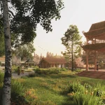 MVRDV, Mindful Spaces, Plum Village Buddhist Monastery