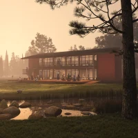 MVRDV, Mindful Spaces, Plum Village Buddhist Monastery