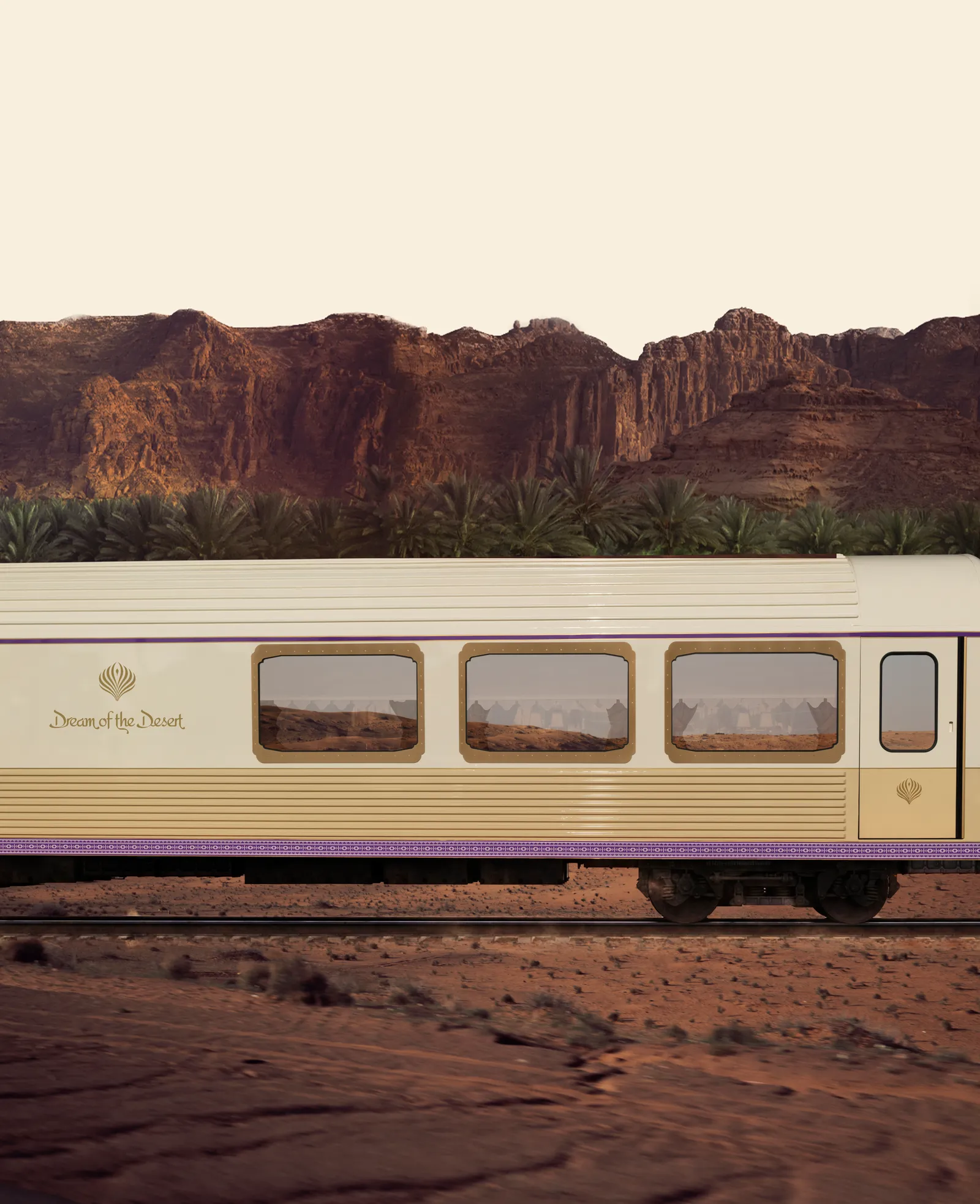 Middle East, Ultra-Luxury Train, ‘Desert Dream Train,’ Launch in 2026, Aline Asmar d’Amman