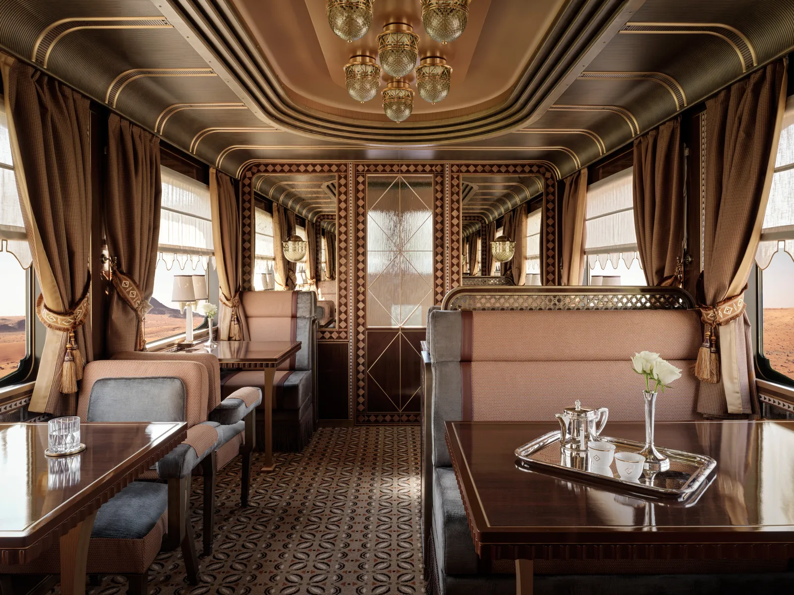 Middle East, Ultra-Luxury Train, ‘Desert Dream Train,’ Launch in 2026, Aline Asmar d’Amman