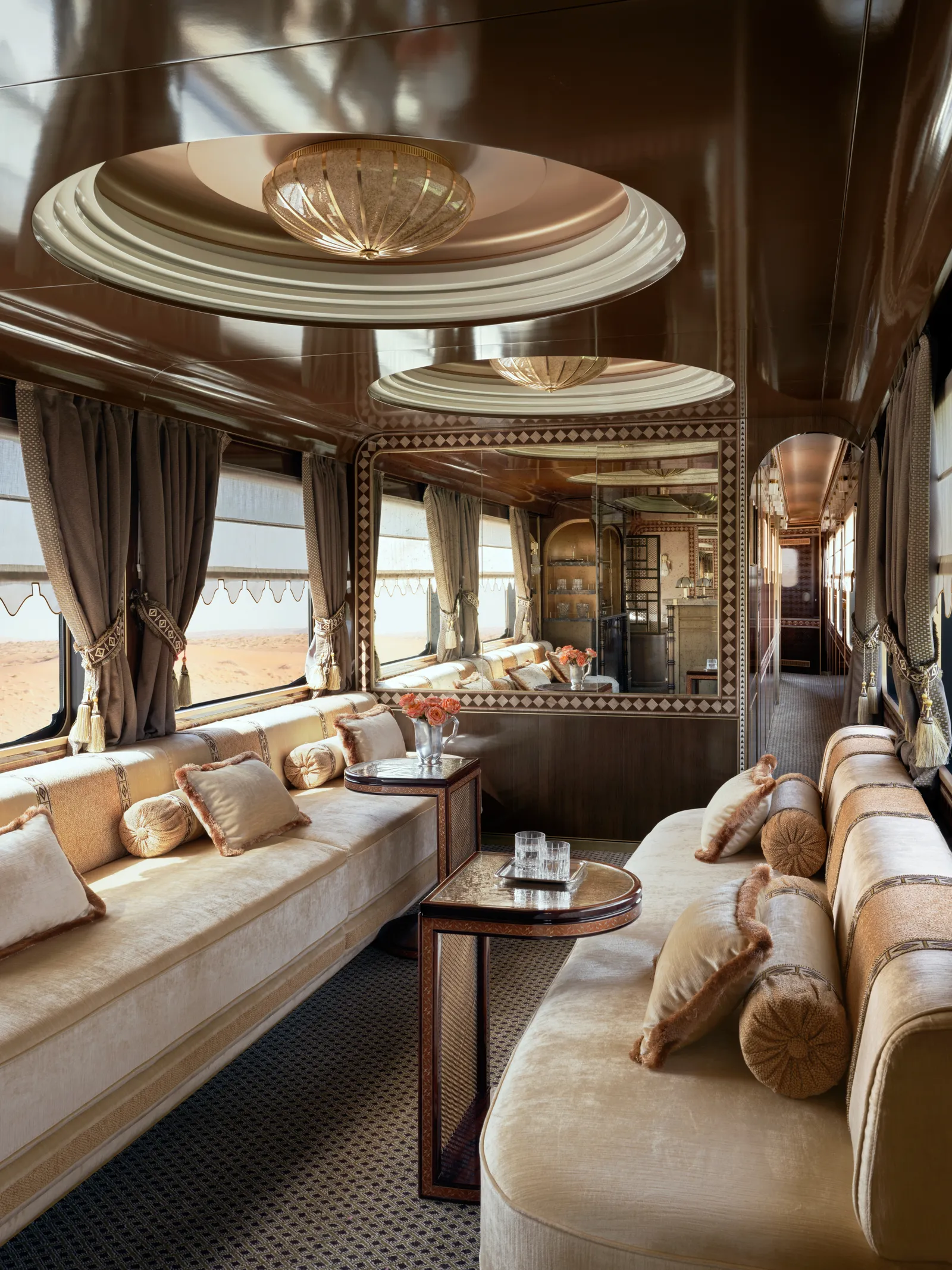 Middle East, Ultra-Luxury Train, ‘Desert Dream Train,’ Launch in 2026, Aline Asmar d’Amman