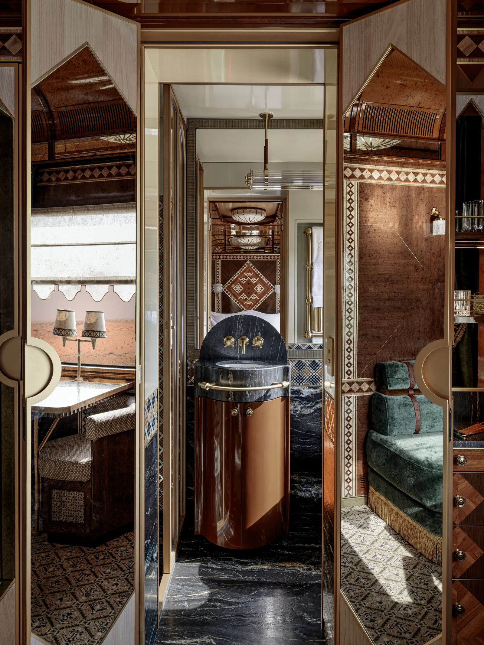 Middle East, Ultra-Luxury Train, ‘Desert Dream Train,’ Launch in 2026, Aline Asmar d’Amman