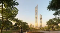 Digital Twin Technology, New Tashkent Masterplan, Cross Works Architects