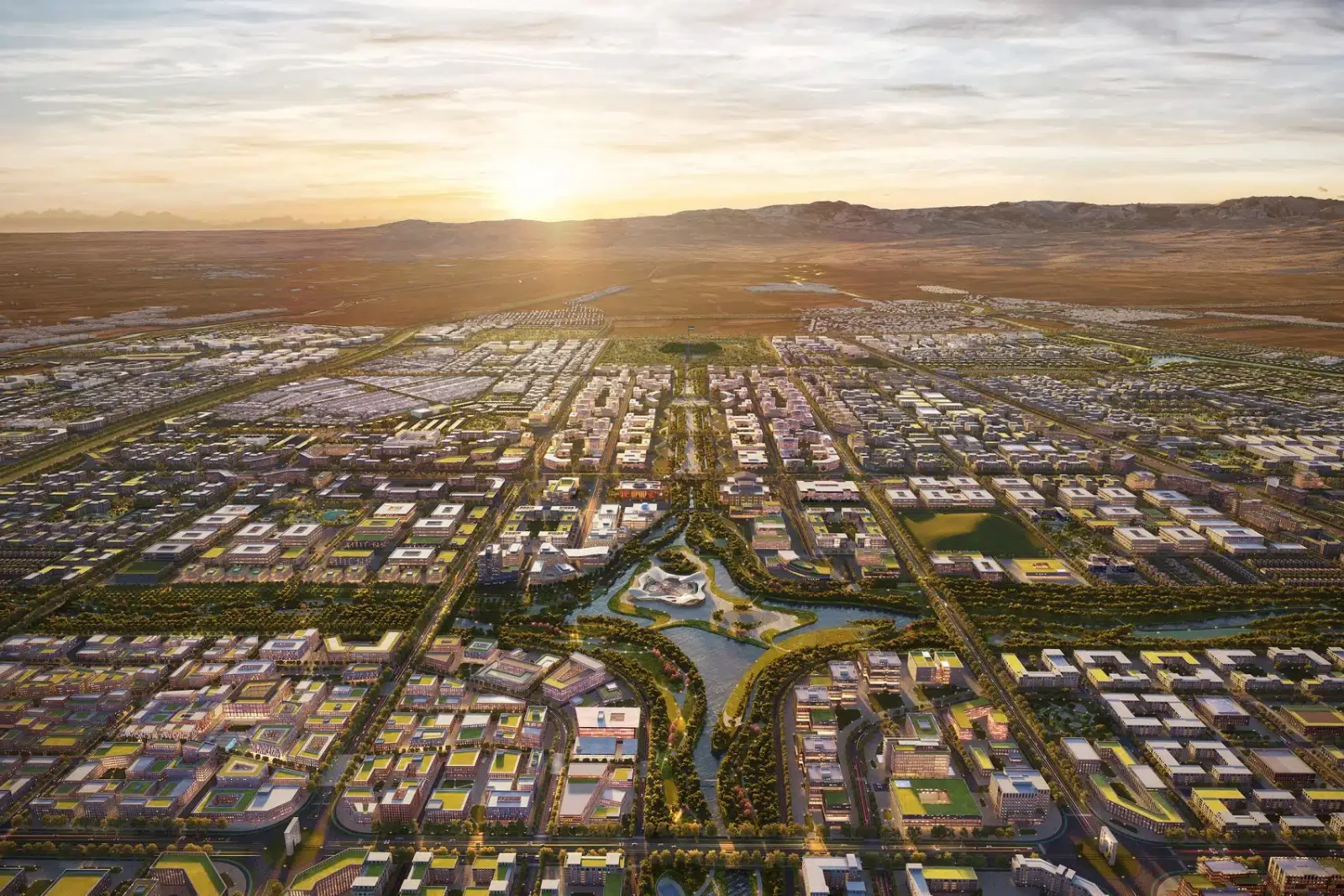 Digital Twin Technology, New Tashkent Masterplan, Cross Works Architects
