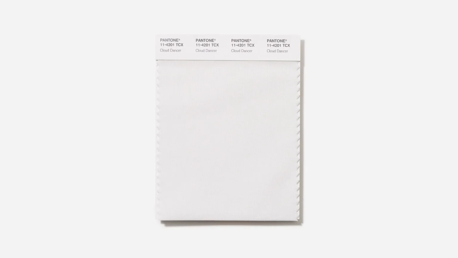 Pantone, Cloud Dancer, Color of the Year 2026