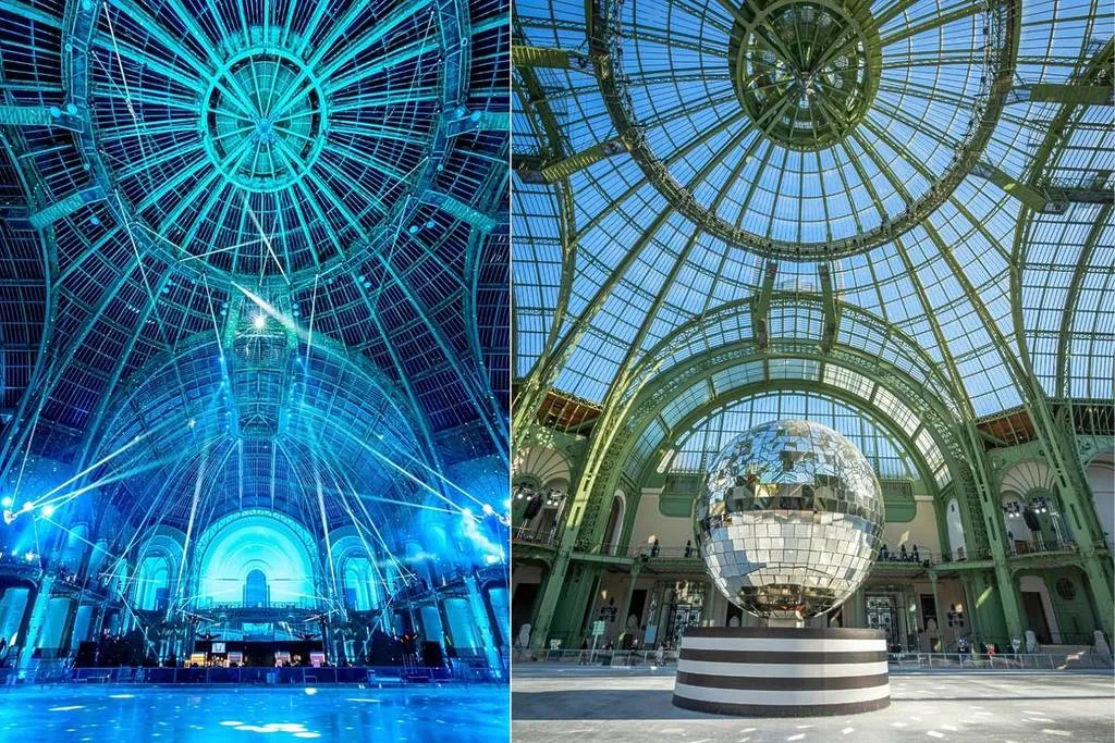 largest indoor ice rink, Grand Palais