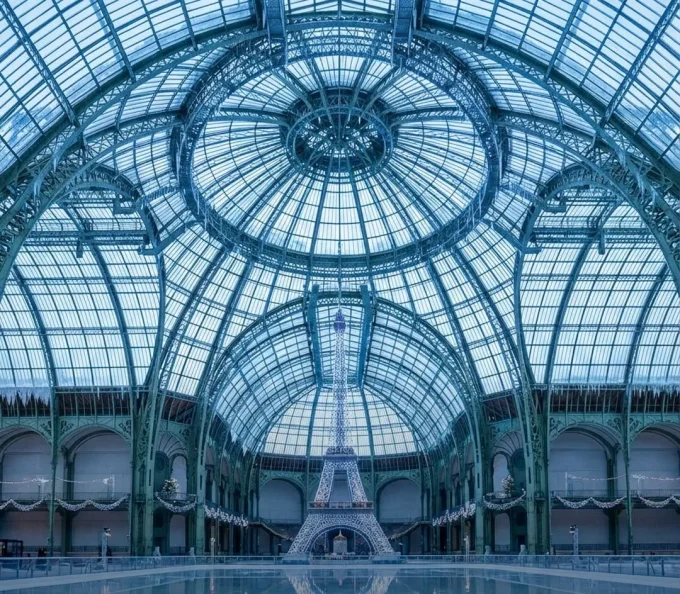 Paris, World’s Largest Ice Rink, Grand Palais