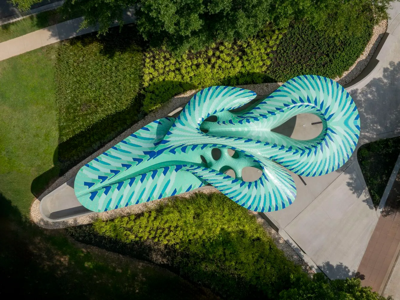 Pier 865 by Marc Fornes / THEVERYMANY, Knoxville's New Sculpture