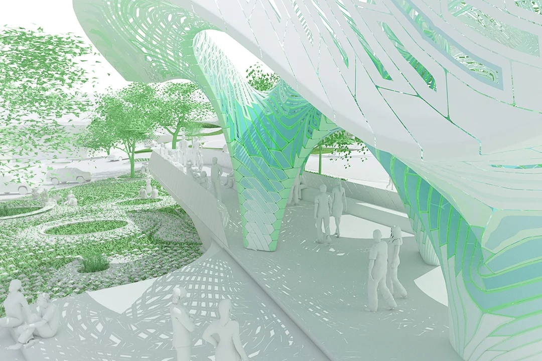 Pier 865 by Marc Fornes / THEVERYMANY, Knoxville’s New Sculpture 9 Pier 865 by Marc Fornes / THEVERYMANY, Knoxville
