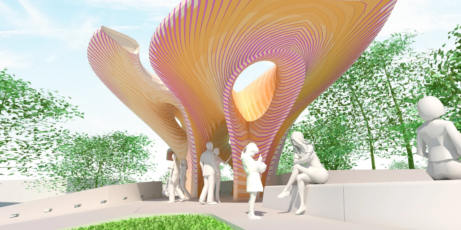 Pier 865 by Marc Fornes / THEVERYMANY, Knoxville's New Sculpture