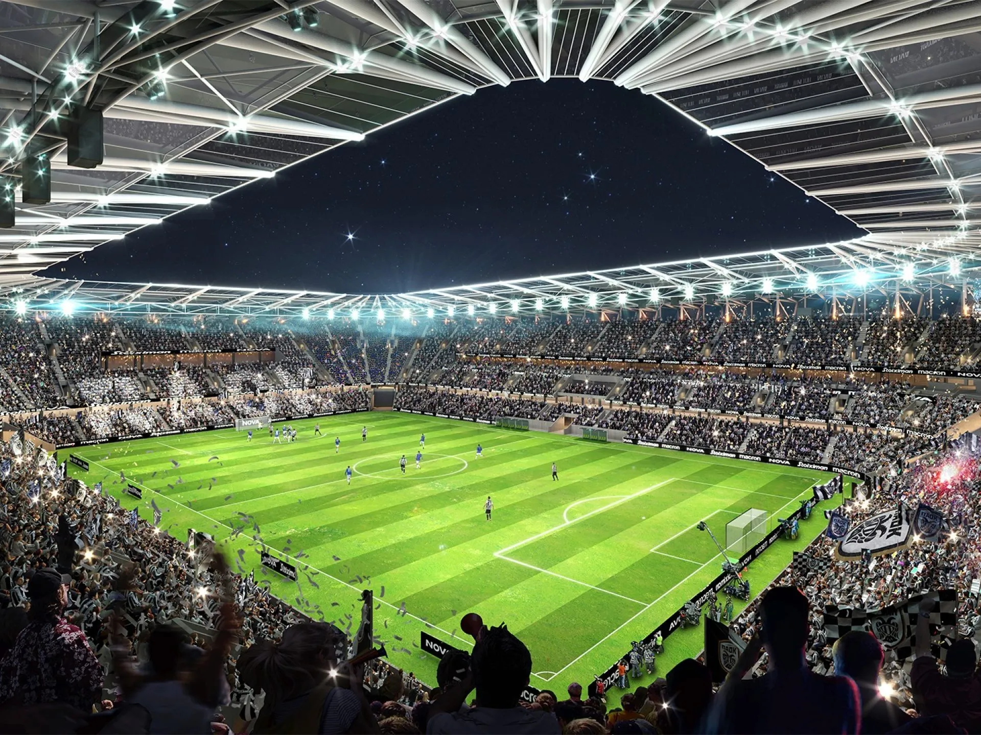 Populous' New PAOK FC Stadium in Thessaloniki