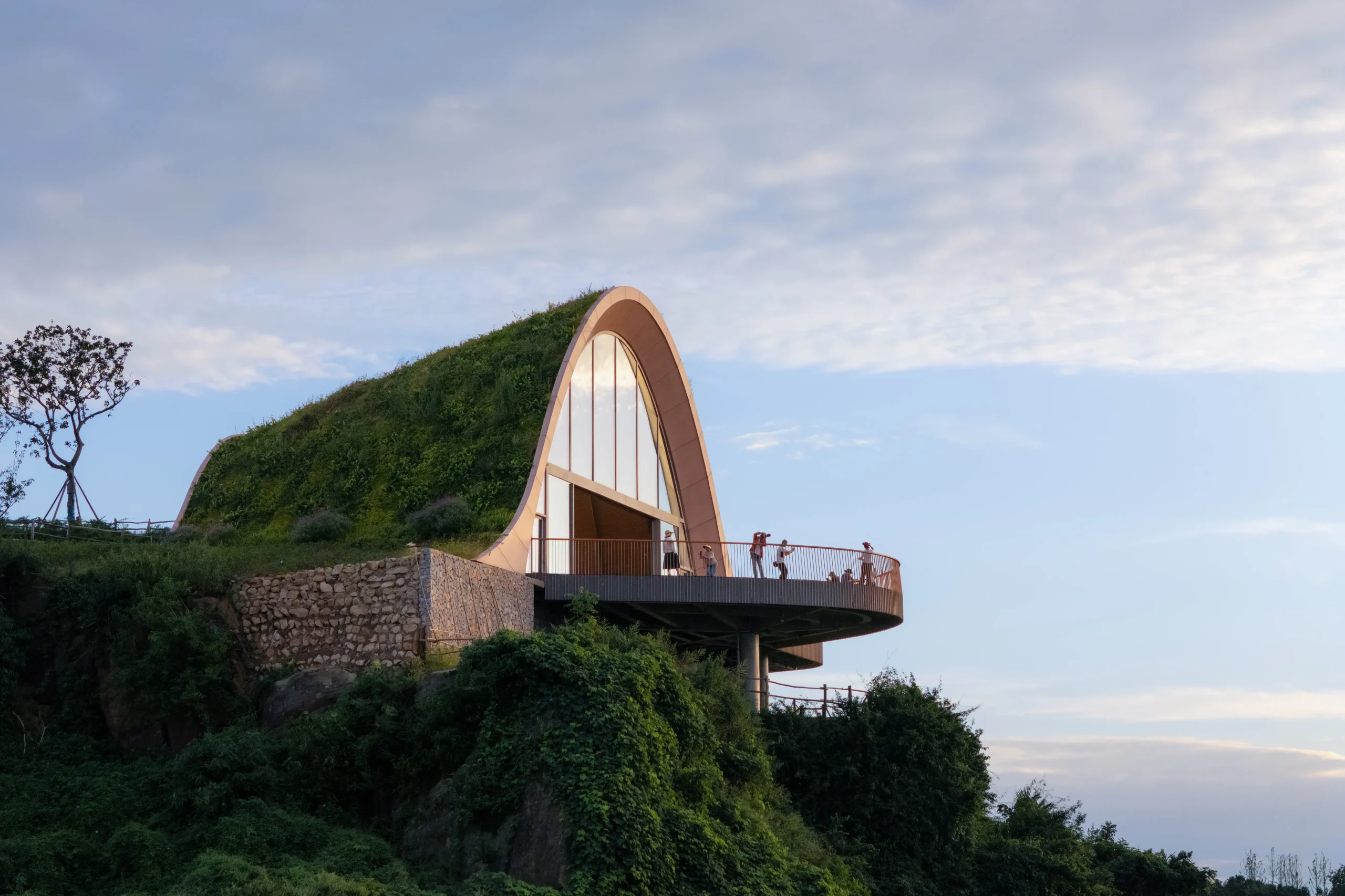 MVRDV Completes the Pujiang Platform, an Earth-Covered Timber Retreat 5 MVRDV Completes the Pujiang Platform,