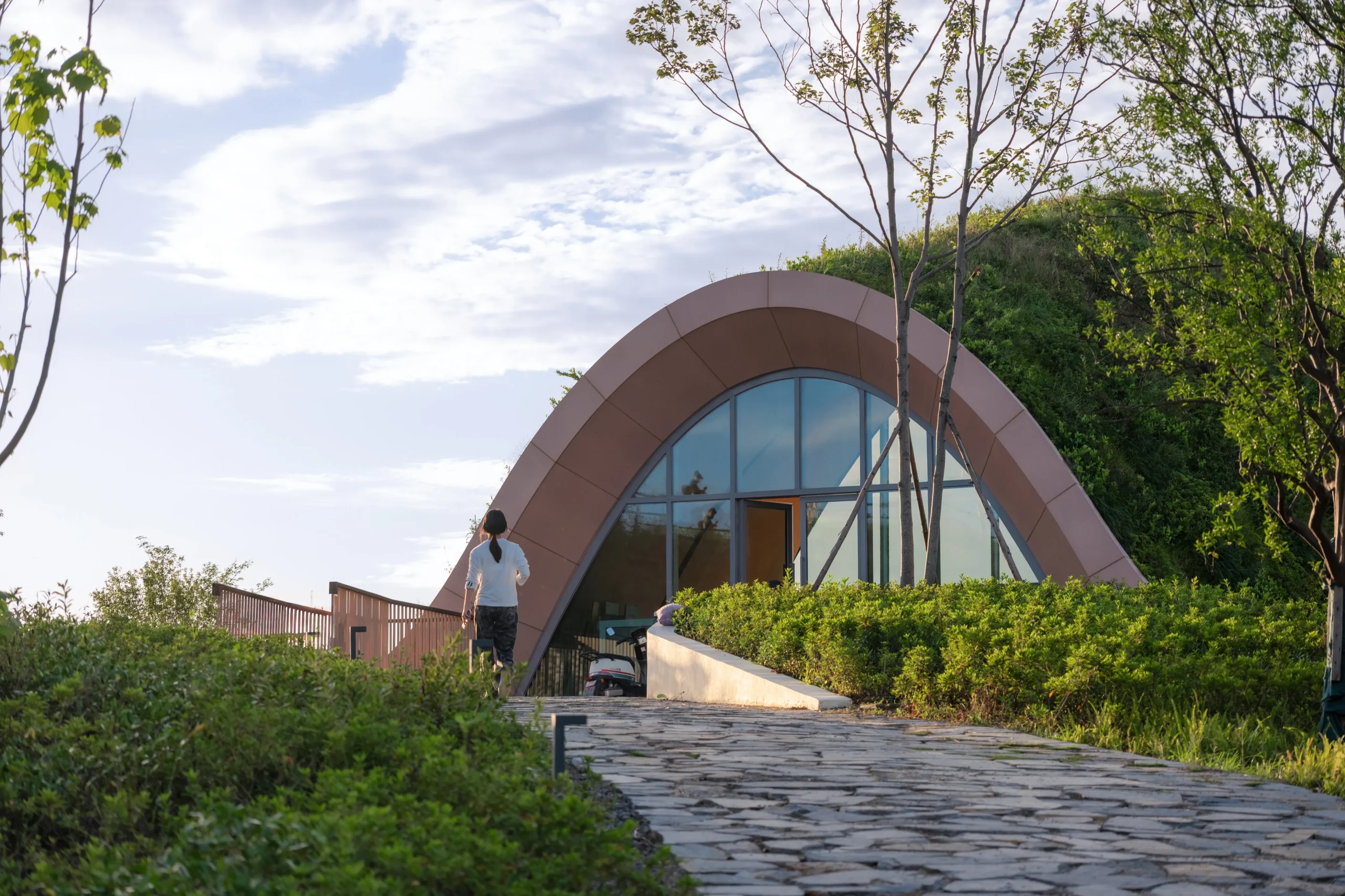 MVRDV Completes the Pujiang Platform, an Earth-Covered Timber Retreat 10 MVRDV Completes the Pujiang Platform,