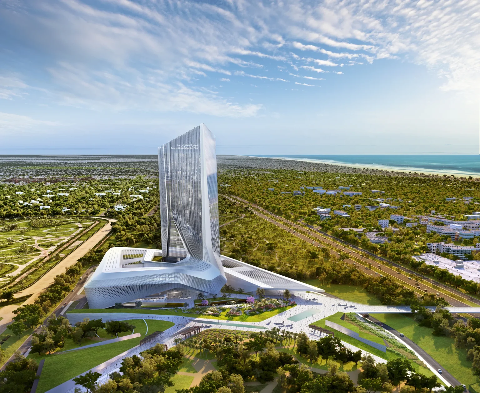 HKS Architects, new Ibn Sina Hospital in Rabat