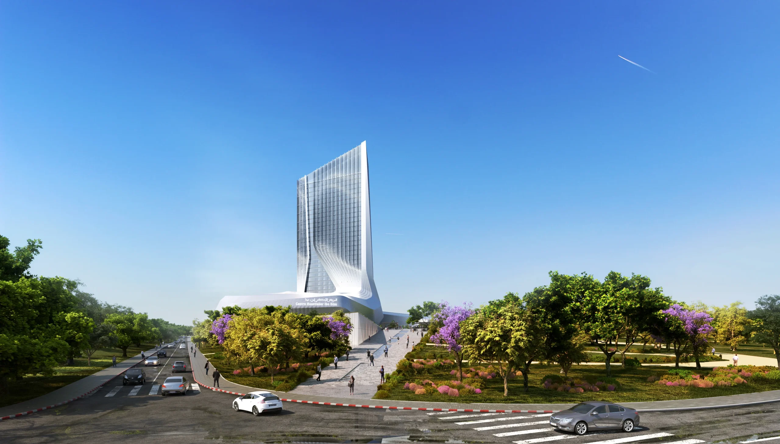 HKS Architects, new Ibn Sina Hospital in Rabat