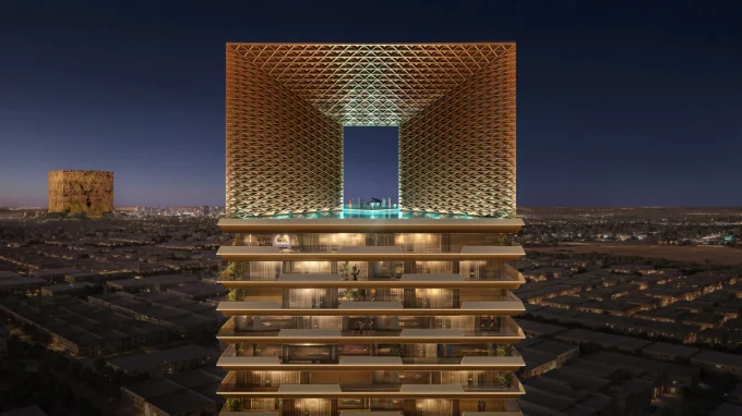 SOM, Retal Heights, Twin Towers Vision for Riyadh