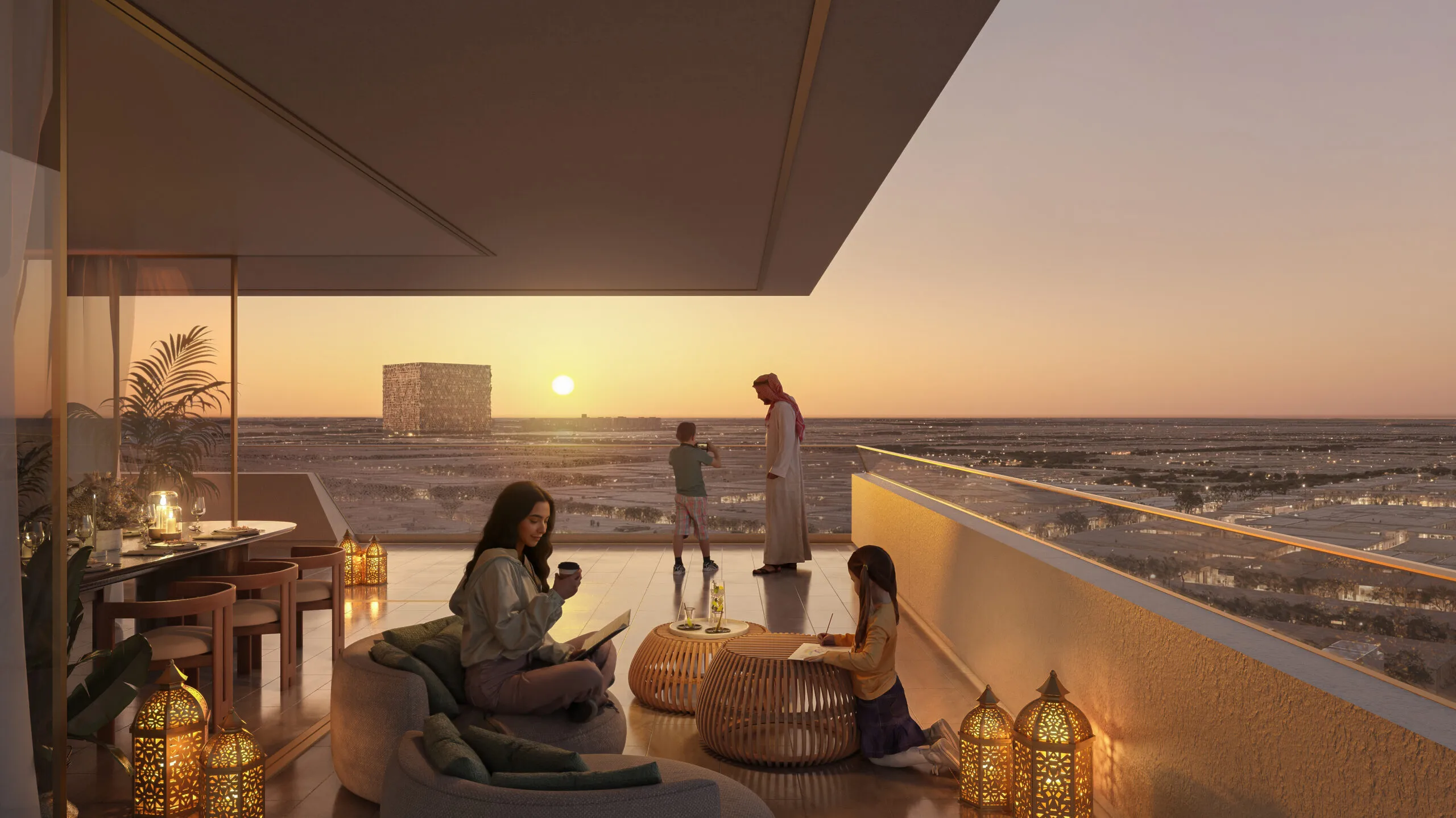 SOM, Retal Heights, Twin Towers Vision for Riyadh