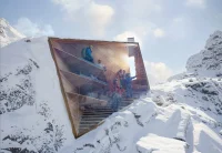 Rock-mimicking bivouac by Carlo Ratti debuts at 2026 Milan Olympics
