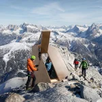 Rock-mimicking bivouac by Carlo Ratti debuts at 2026 Milan Olympics