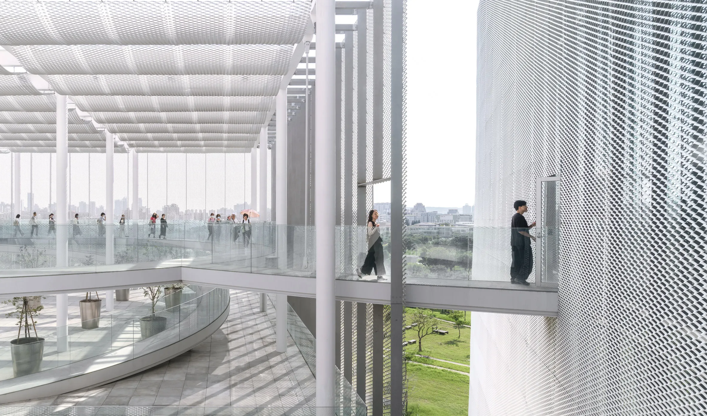 SANAA Opens the Taichung Green Museumbrary in Taiwan